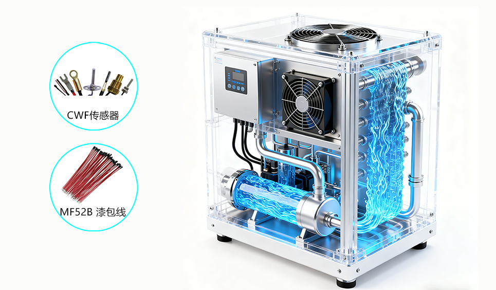 NTC熱敏電阻在冷水機組中的應用